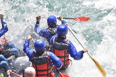 Rafting tour on the river Saalach